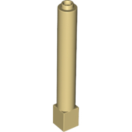 Lego sloup (pilíř, podpěra) 1x1x6, béžová (4180813, 6178916)